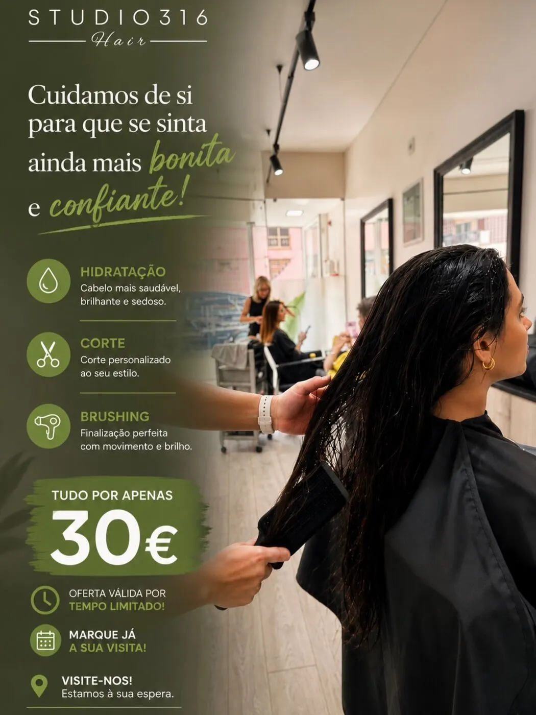 Panfleto da campanha de tratamento a 30€