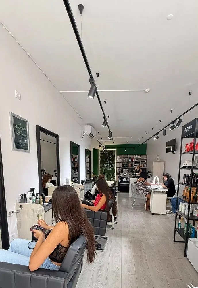 Vista da sala do Studio 316 em Aveiro